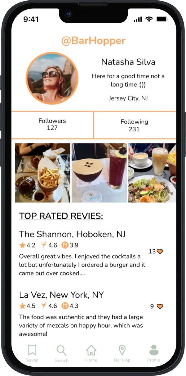Foreign app screen