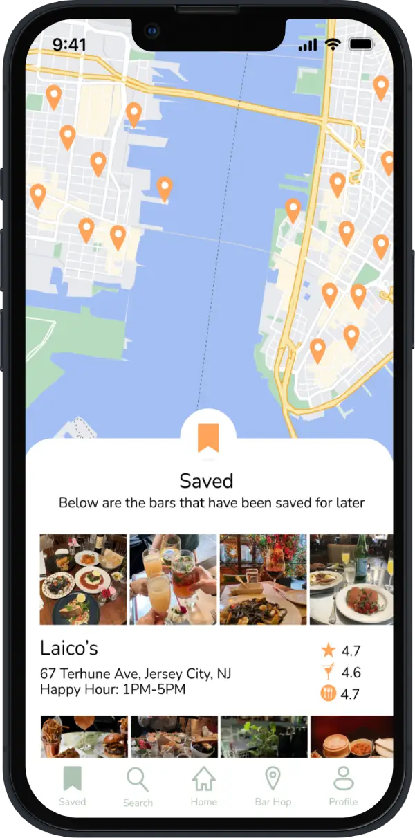 Foreign app screen