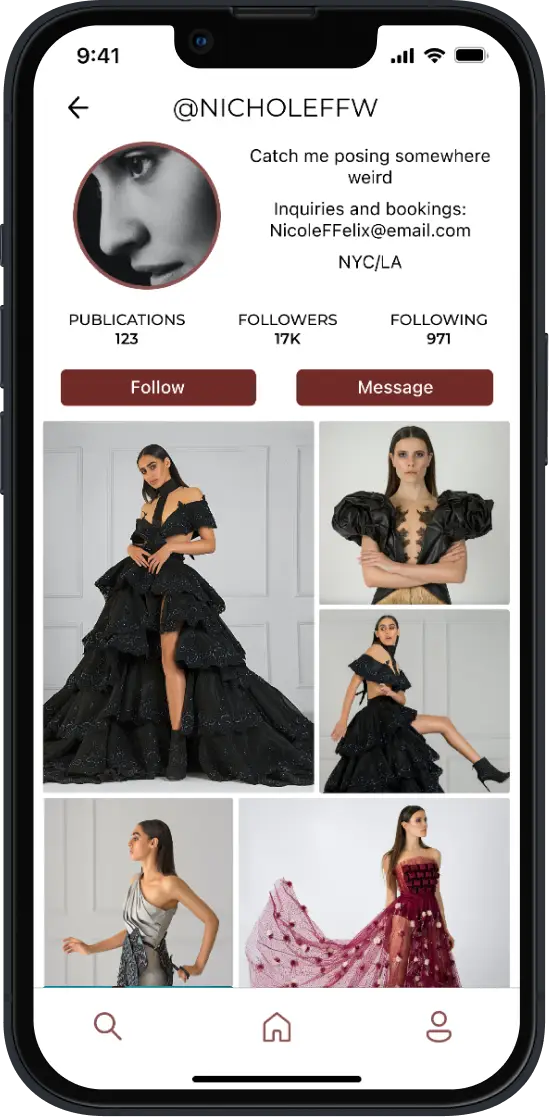 Claimed app screen