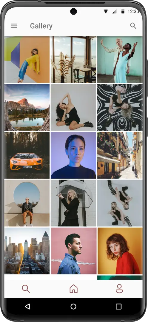 Claimed app screen